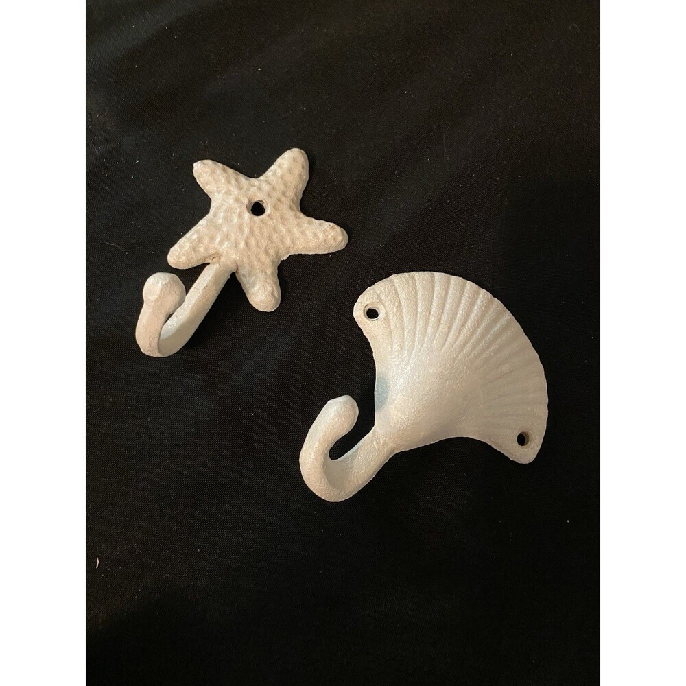 Unbranded Metal Sea Shell Hooks